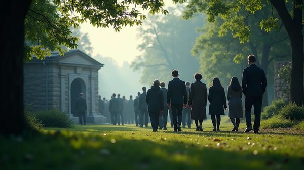 Cérémonie laïque d'enterrement : guide pour un hommage personnalisé